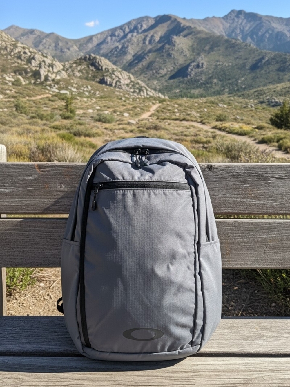 Oakley Light Gray Commuter Backpack